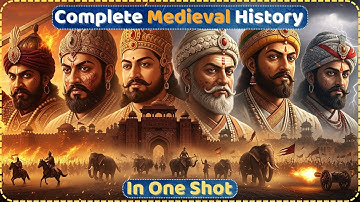 Complete Medieval History in One Video (2025) 🏰 || For SSC CGL, CHSL, UPSC & State PCS Revision