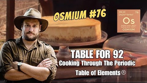 Element #76 Osmium