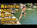 Rainbow Pool Cliff Jumping - Cliff Diving Rainbow Falls, Groveland, CA