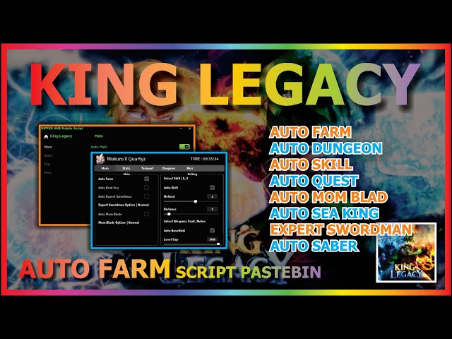 KING LEGACY (MUKURO) – ScriptPastebin