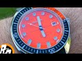 Bulova Oceanographer Super Orange