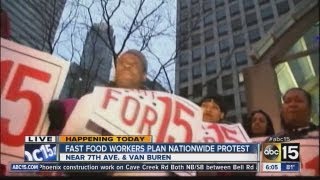 Celebrity Fast food workers plan nationwide protest Wealth