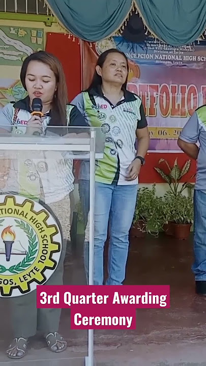 3rd Quarter Awarding of Honors #leytevlogger #honors