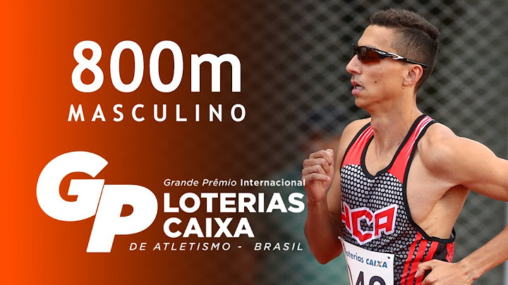 FOI DECIDIDO NO FINAL 🔥 - 800m Masculino - GP LOTERIAS CAIXA DE ATLETISMO - BRASIL