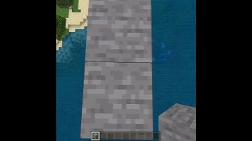 Bedrock vs Java which is easier? Speed bridging in Minecraft #Shorts