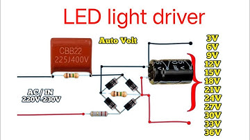 auto volt convert 220V ac to DC 3V 6V 9V 12V 15V 24V | DC led driver