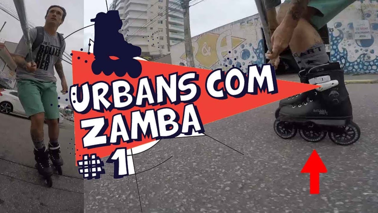Patins Urbano - Rodas 125mm - Urbans com Zamba #1