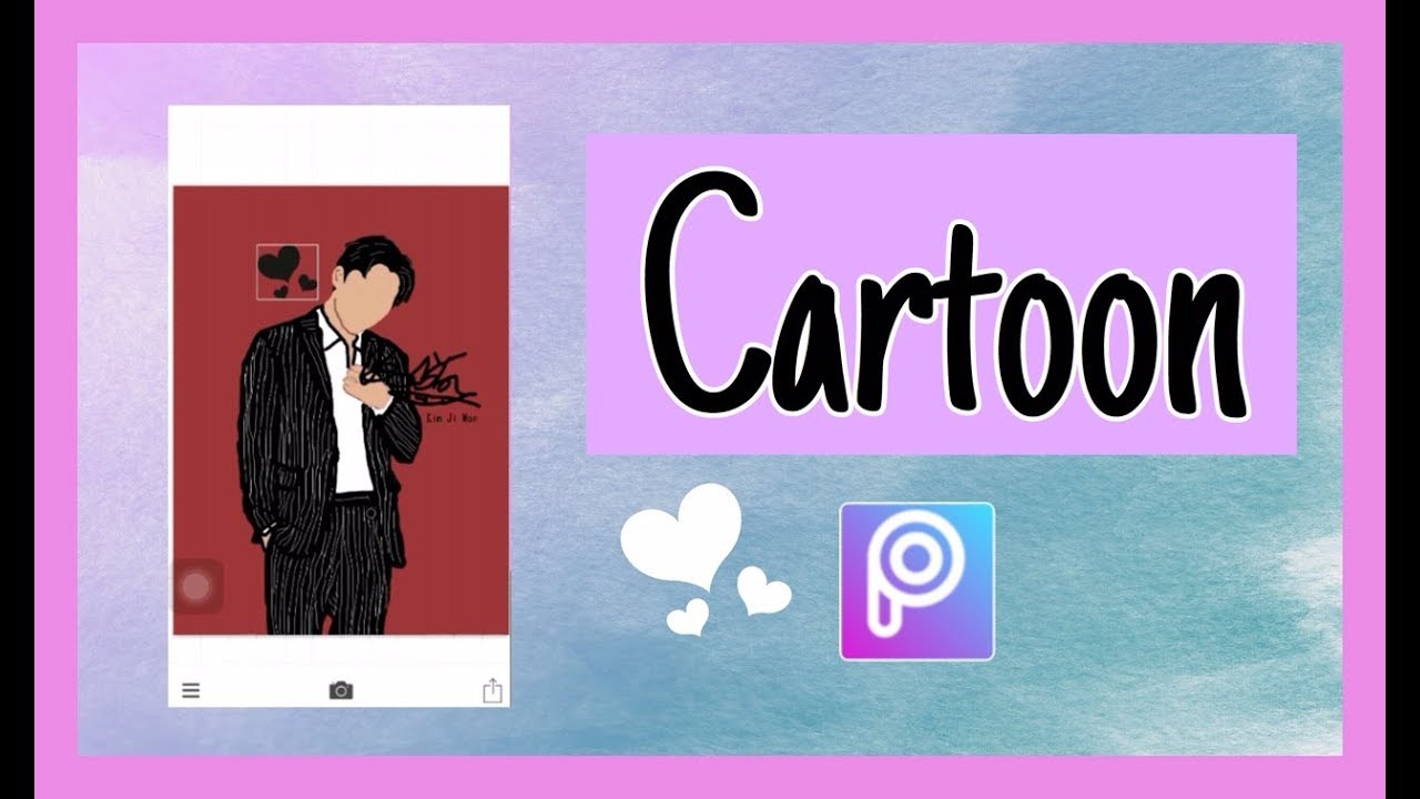 CARA MEMBUAT FOTO MENJADI KARTUN DI PICSART! 