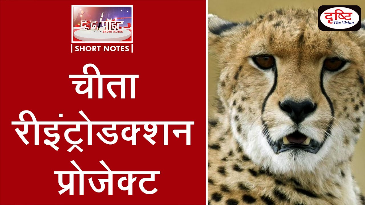 Cheetah reintroduction project - To The Point | Drishti IAS - YouTube