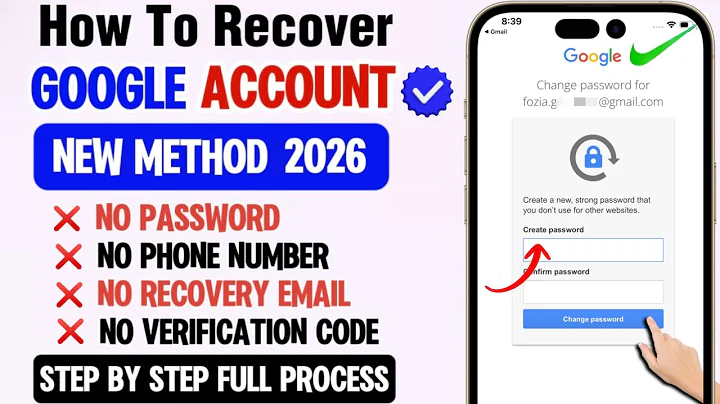 How To Recover Gmail Account without Recovery Email and Phone Number? 2026 || Gmail Account Recovery