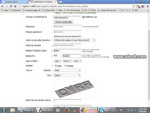 How To Create a Rediffmail Account