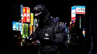 Godzilla Green Screen Stop Motion Test