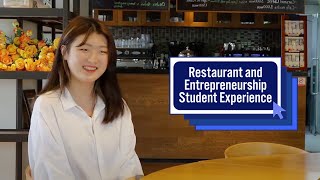 Student Experience | Restaurant and Entrepreneurship