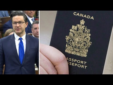 Poilievre slams PM for 'out-of-touch' passport changes by 'erasing' veteran, Terry Fox images