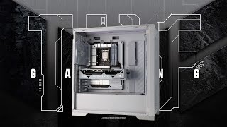 BACK TO THE FUTURE: ASUS BTF TUF LINE UP Z790, 4070TI SUPER, GT 302 TUF GAMING CASE OVERVIEW.