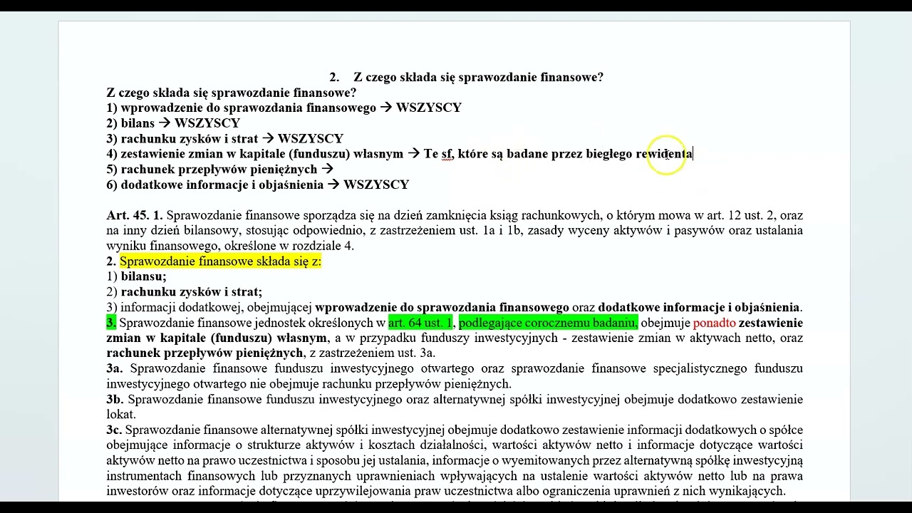 Instrukcja - Jak złożyć sprawozdanie finansowe do KRS