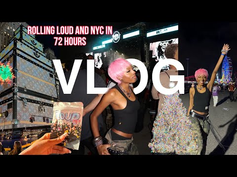 Rolling Loud & NYC in 72 hours Vlog | VIP experience, 00 Sunday, Santacon