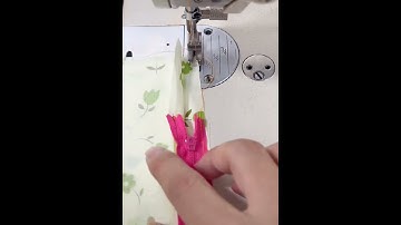 cách may cơi túi sườn có khóa nhanh #shorts