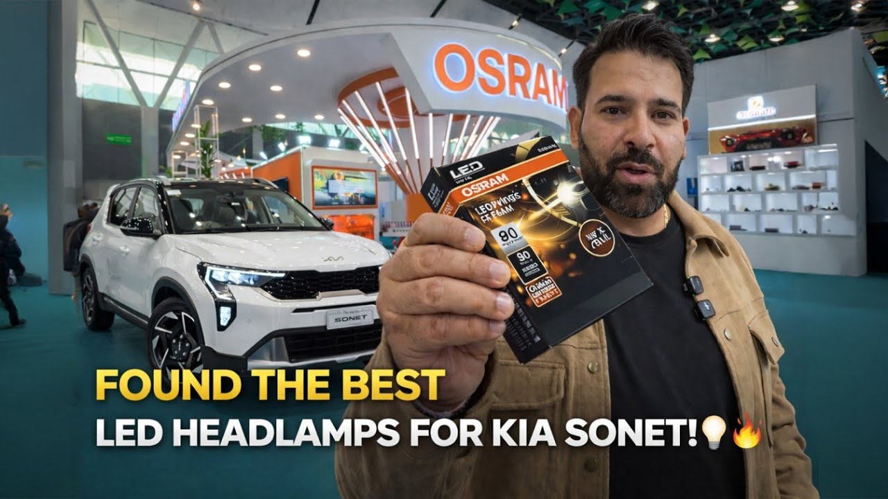 Found the BEST LED Headlamps for Kia Sonet! 💡🔥