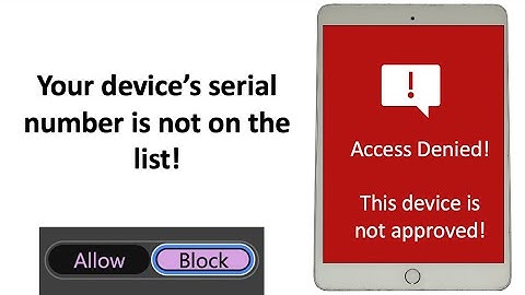 Block access using hardware serial numbers (AAD+Intune)
