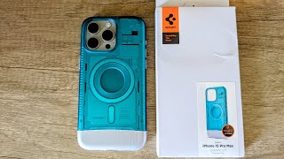 iPhone 15 Pro Max Spigen Classic C1 Case Unboxing