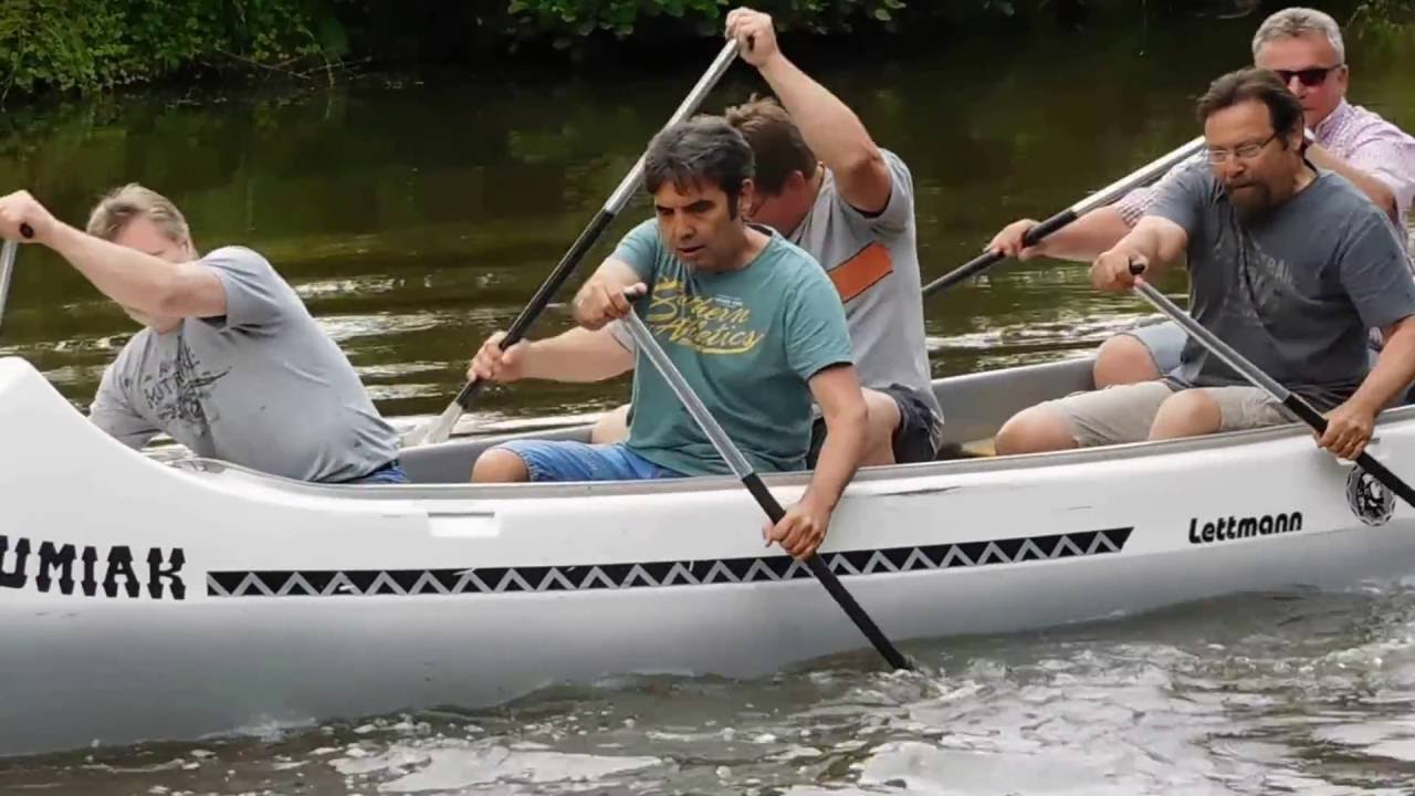 Einigkeit Langwaden beim Canadierrennen Wevelinghoven 2016