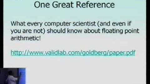 Chapter 01.05: Lesson: IEEE-754 Single Precision Representation: Part 1 of 2