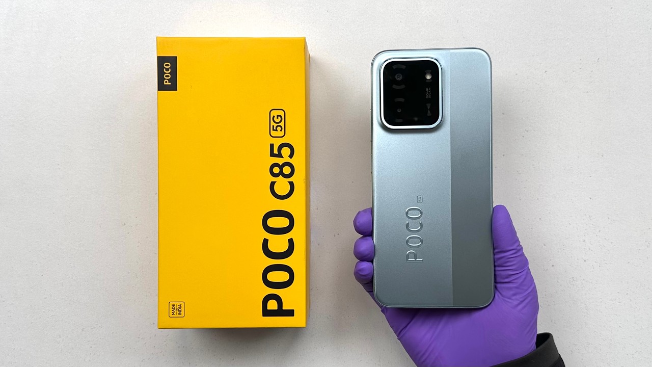 POCO C85 5G Unboxing - ASMR - YouTube