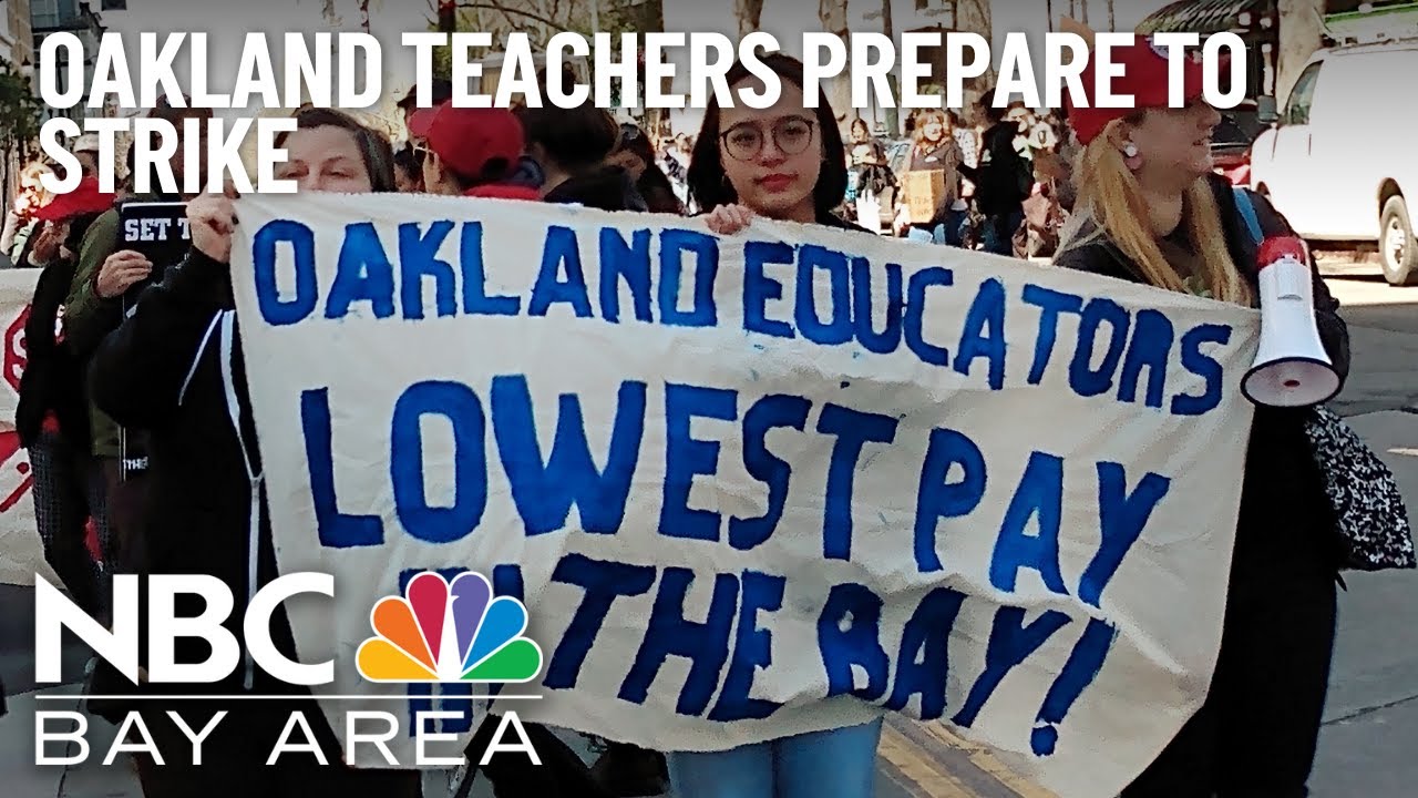 Oakland Teachers Prepare for Potential Strike - YouTube