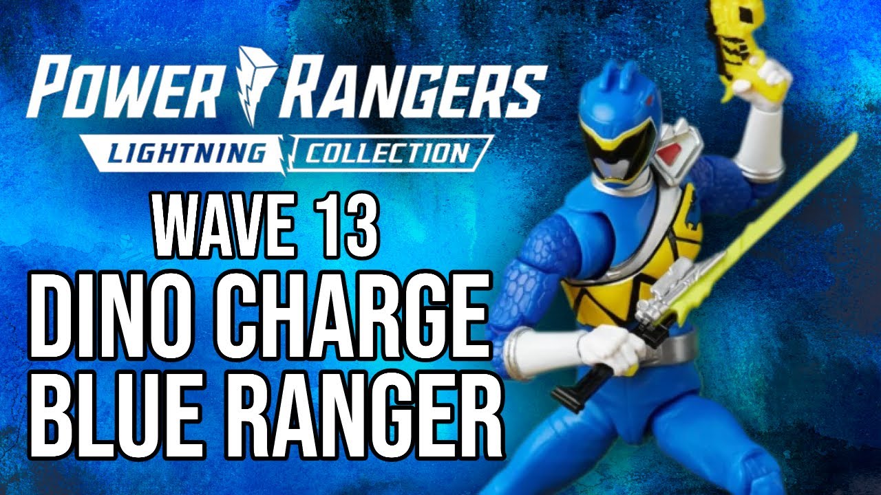 Power Rangers Dino Charge Lightning Collection Blue Ranger