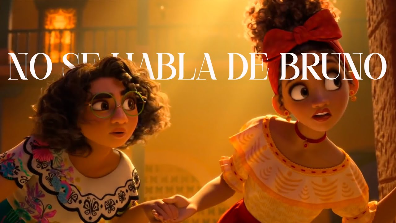 NO SE HABLA DE BRUNO - ENCANTO [LETRA] JR_Lyric video - YouTube