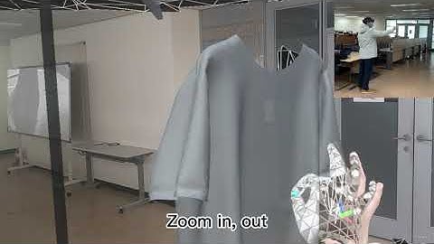 Hololens2 hand gesture operation