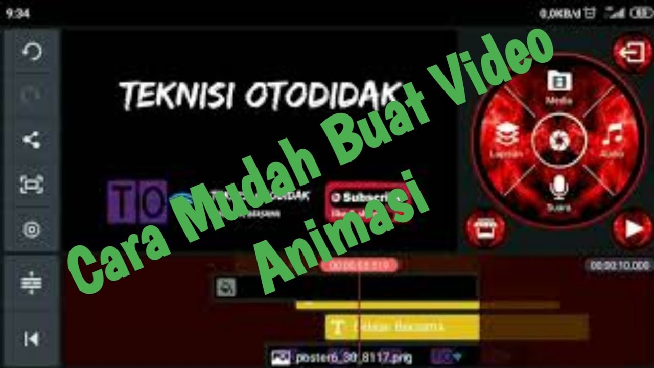 Cara Mudah  Buat  Animasi  Awal Youtube Untuk Pemula Pakai 