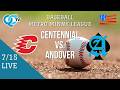 Metro Minny Baseball: Centennial @ Andover 07-15-2026 | Andover, MN | QCTV