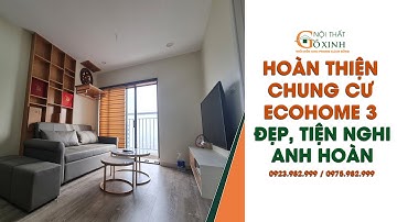 HOÀN THIỆN CHUNG CƯ ECOHOME 3 ĐẸP , TIỆN NGHI || NỘI THẤT GỖ XINH || LH : 0975 982 999 _0923 982 999