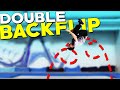 DOUBLE BACKFLIP TUTORIAL! - Doppelter Rückwärtssalto Trampolin Anfänger Tutorials!