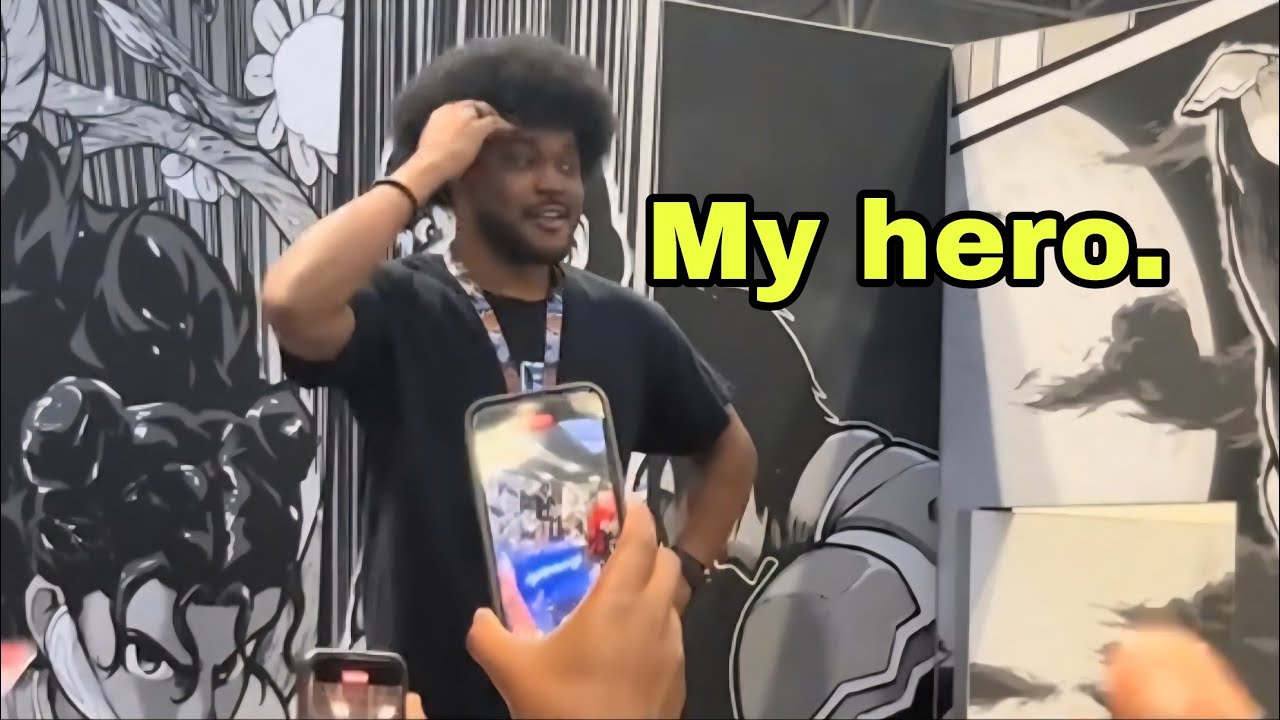 Saw my biggest hero CoryxKenshin in person. I guess...