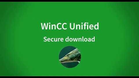 WinCC Unified V16: secure download, secure connection,  encrypted transfer