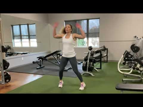 Jumping Jacks   alternative shown for bad joints