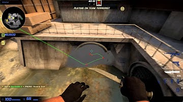 CSGO : Overpass : Short Tunnel Smoke from CT
