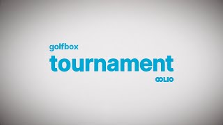 GolfBox Tournament