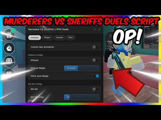 Murderers Vs Sheriffs Duels Script  Showcase for Mobile on Hydrogen  Executor 