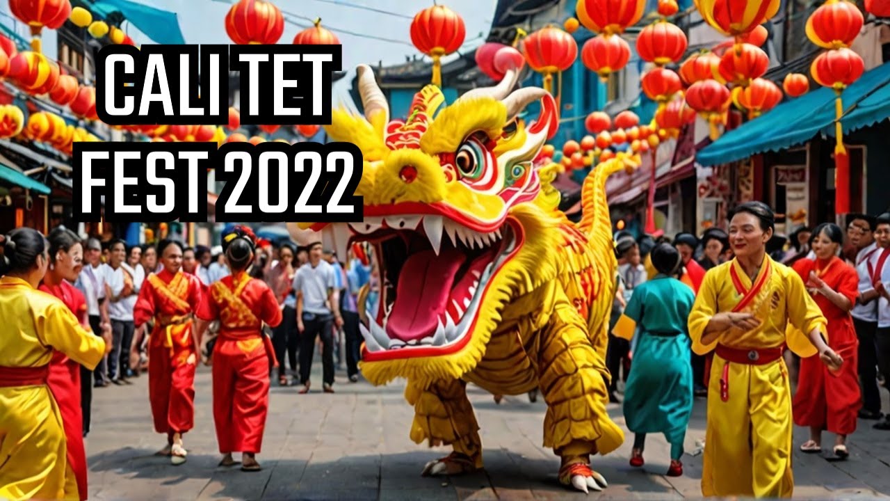 Witness the 2022 Tet Festival in Cali - You Won't Believe What Happens Next!