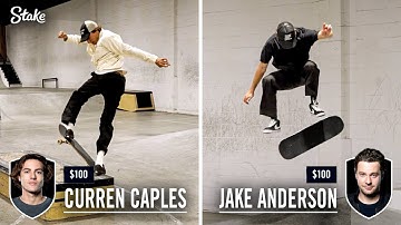 Professional Skateboarders Battle to Land the Best Trick | CAPLES vs ANDERSON