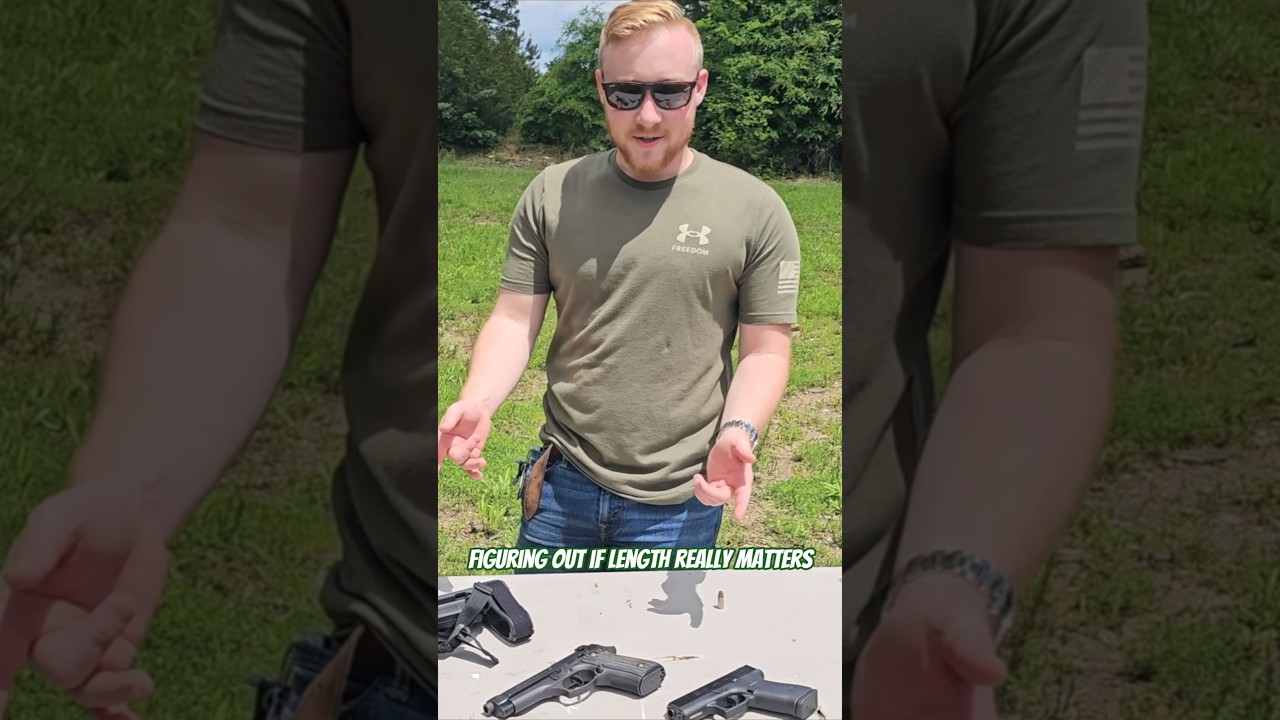 How Barrel Length Affects 9mm Performance #9x19 #arsenal23 #shorts #a23 #fyp