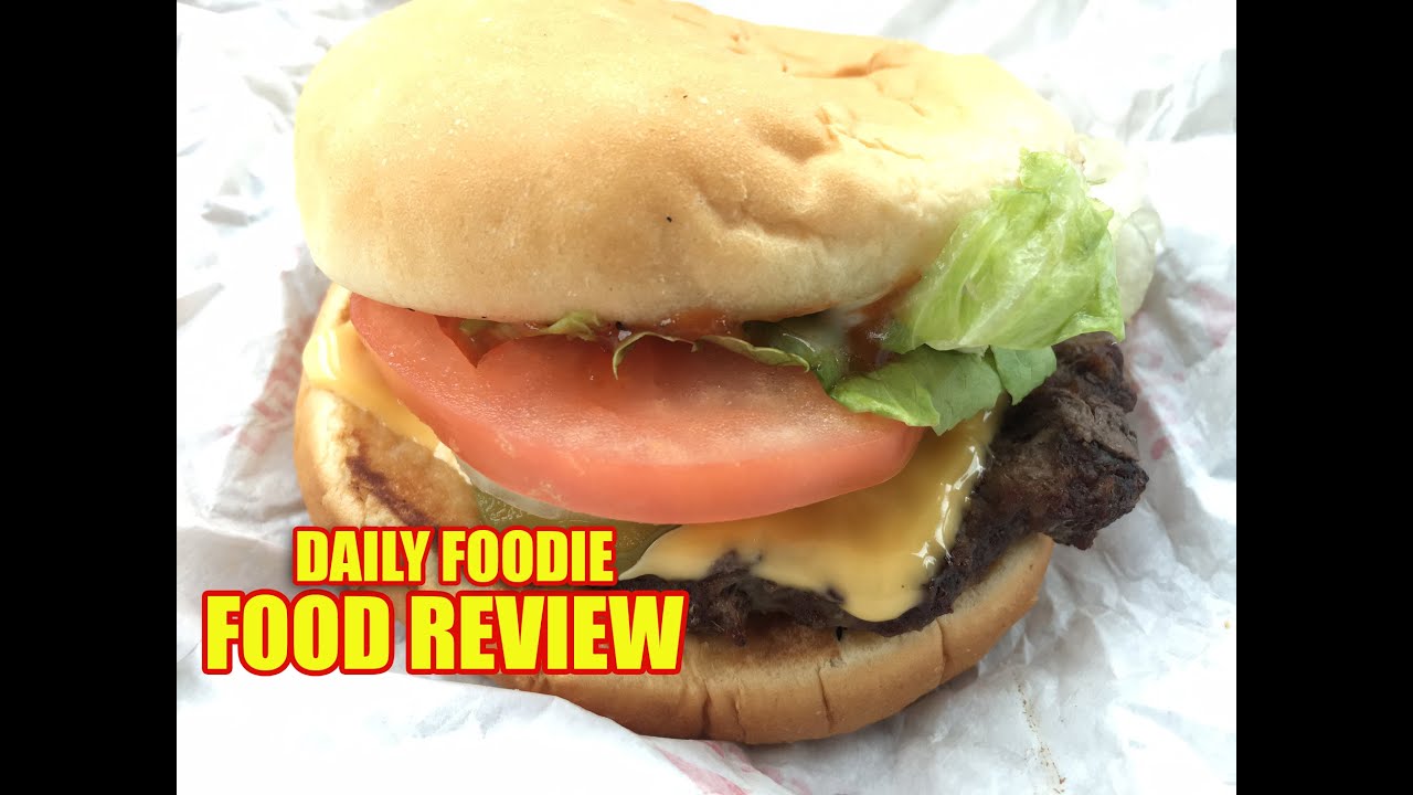 DQ Deluxe Cheeseburger Review Dairy Queen Fan Food Unwrapping 
