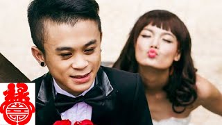 Clip ảnh cưới chú lùn Xuân Tiến và người mẫu chân dài 1.78m