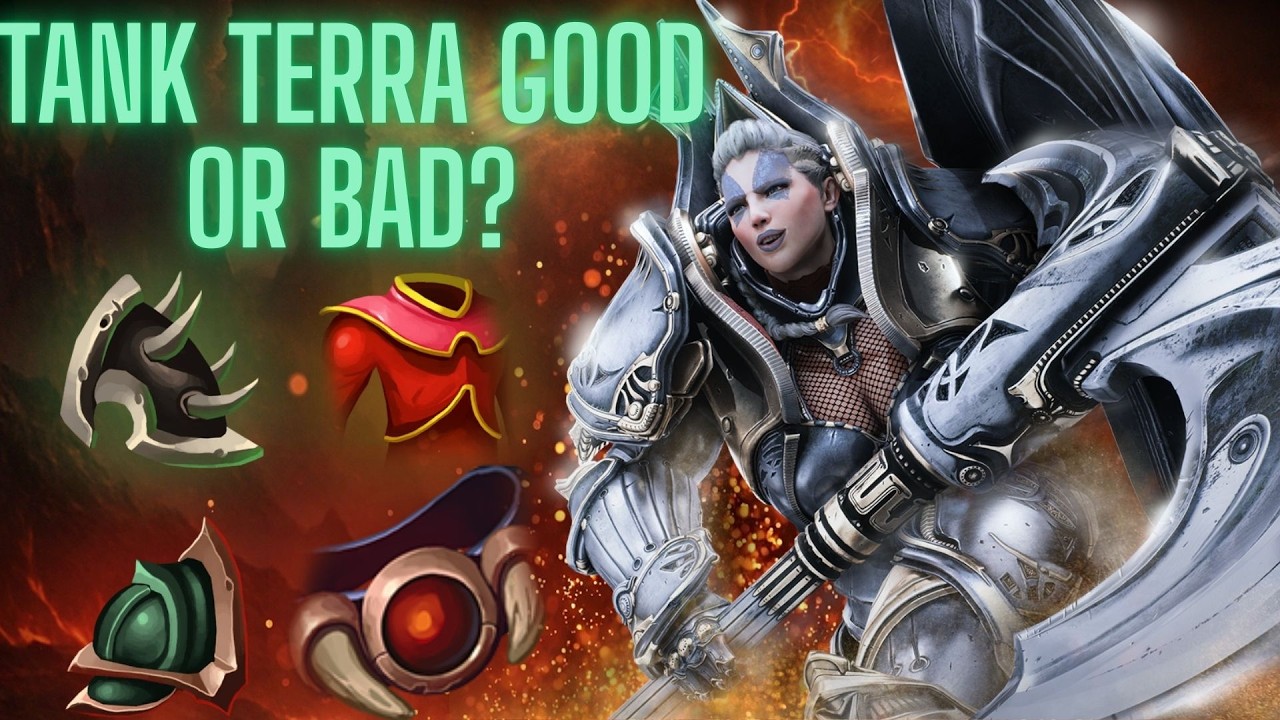 Terra is now the Tankiest Character in the Game!!! - Predecessor Ranked Paragon