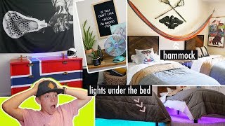 I Decorate My Brothers Room!🤫Surprise Boys Room Makeover