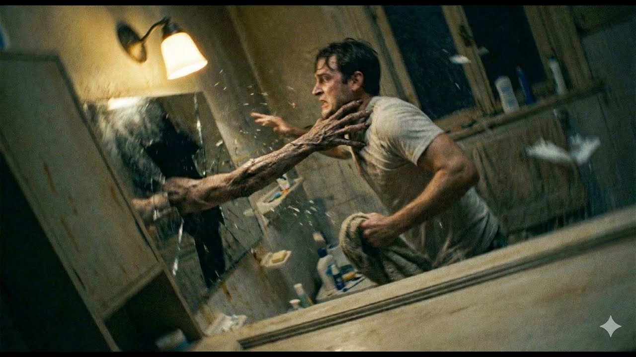 Story 1:The Cursed Mirror| 1 min horror story | Dark Minute Stories|